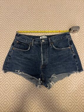 AGOLDE PARKER VINTAGE CUT OFF SHORT IN CAUTION - Size 27